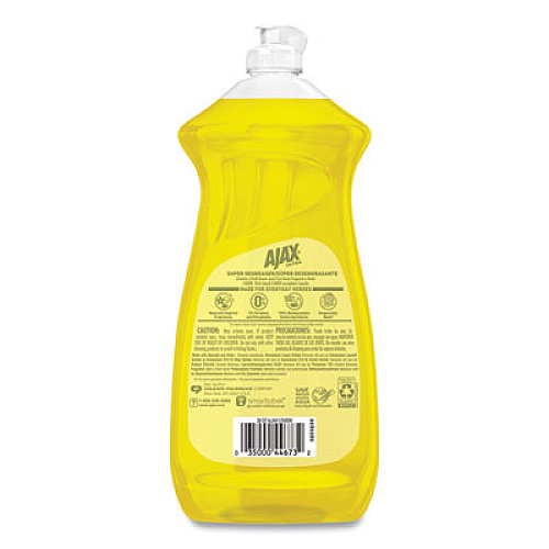 Ajax Dish Detergent, Lemon Scent, 28 oz Bottle (144673)