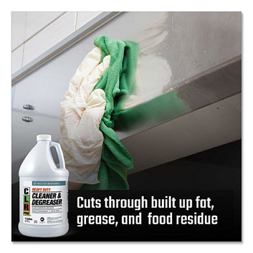 CLR PRO Heavy Duty Cleaner and Degreaser, 1 gal Bottle, 4/Carton (GM4PROCT)