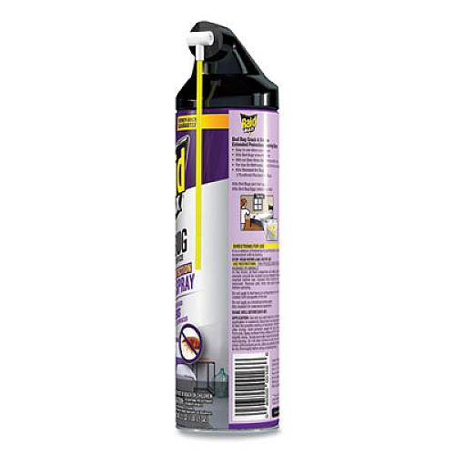 Raid Foaming Crack and Crevice Bed Bug Killer, 17.5 oz, Aerosol, 6/Carton (305739)