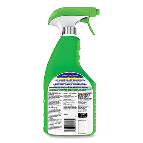 Fantastik Disinfectant Multi-Purpose Cleaner Lemon Scent, 32 oz Spray Bottle, 8/Carton (366094)