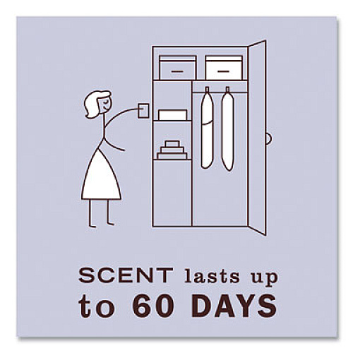 Mrs. Meyer's Clean Day Scent Sachets, Lavender, 0.05 lbs Sachet, 18/Carton (308115)