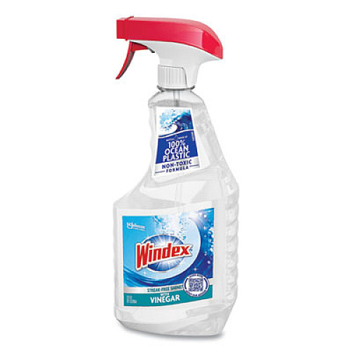 Windex Multi-Surface Vinegar Cleaner, Fresh Clean Scent, 23 oz Spray Bottle (312620EA)