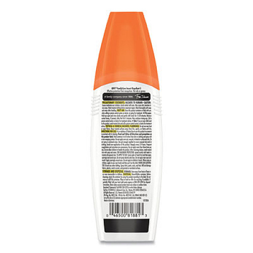 OFF! FamilyCare Clean Feel Spray Insect Repellent, 6 oz Spray Bottle, 12/Carton (629380)