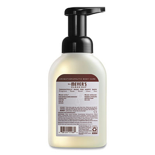 Mrs. Meyer's Foaming Hand Soap, Lavender, 10 oz, 6/Carton (662031)