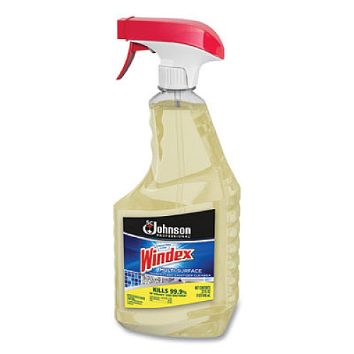 Windex Multi-Surface Disinfectant Cleaner, Citrus Scent, 32 Oz Bottle, 12/carton (682266CT)
