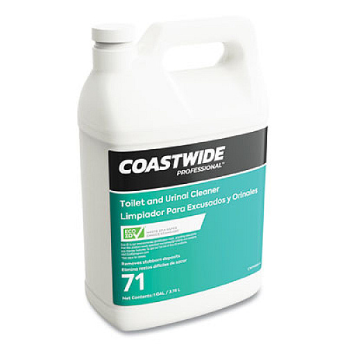 Coastwide Professional Multi-Purpose Washroom Toilet Cleaner 71, 3.78 L, 4/Carton (710001A)