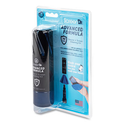 Digital Innovations Screen Dr. Device/Screen Cleaning Kit, 2 oz Spray Bottle and 6" Microfiber Cloth (32344)