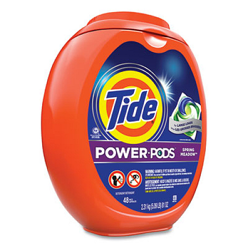Tide POWER PODS, Spring Meadow Scent, 48 Pods/Tub (53437)