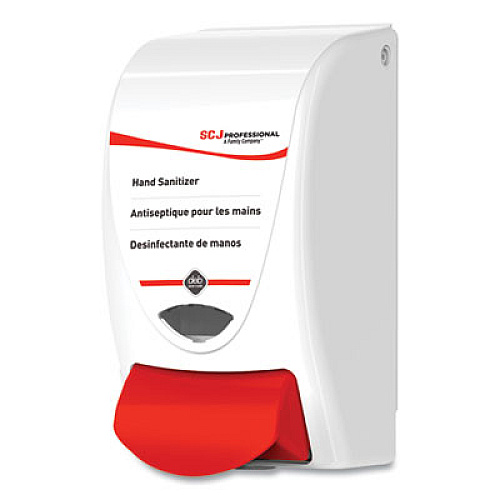 SC Johnson Professional Hand Sanitizer Dispenser, 1L, 4.92 x 4.6 x 9.25, White (SAN1LDSEA)