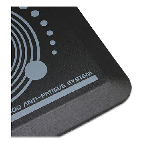 Floortex AFS-TEX 2000 Anti-Fatigue Mat, Rectangular, 20 x 32, Black (FCA22032BK)