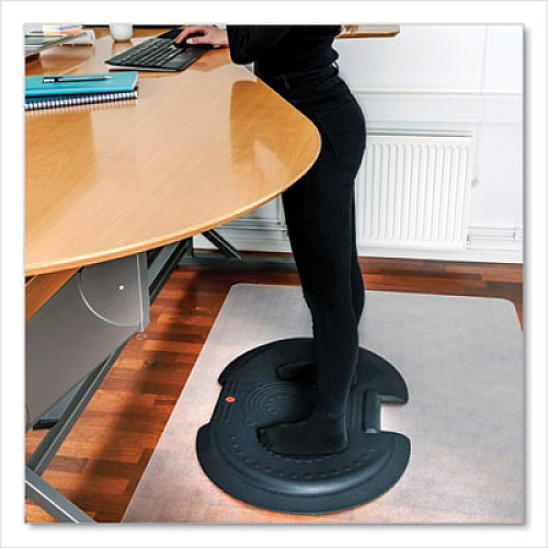 Floortex AFS-TEX 5000 Anti-Fatigue Mat, Bespoke, 26 x 36, Midnight Black (FCA5XBK2535)