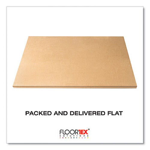 Floortex AFS-TEX 2000 Anti-Fatigue Mat, Rectangular, 20 x 32, Black (FCA22032BK)