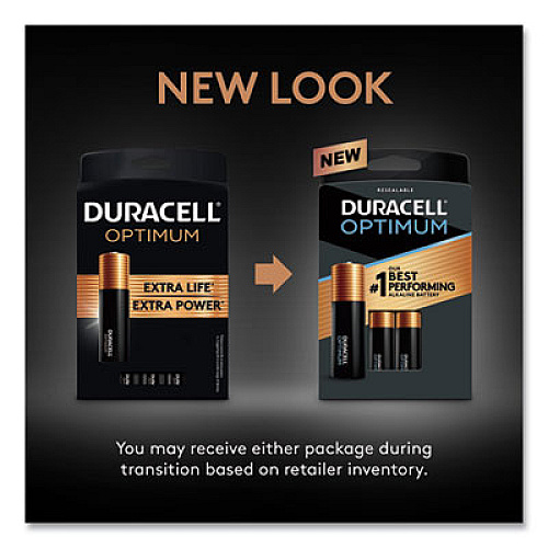 Duracell Optimum Alkaline AA Batteries, 6/Pack (OPT1500B6PRT)