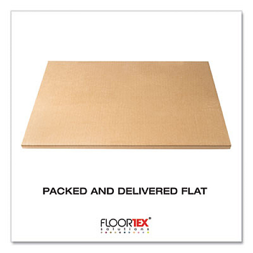 Floortex AFS-TEX 2000 Anti-Fatigue Mat, Rectangle, 16 x 24, Midnight Black (FCA21624BK)