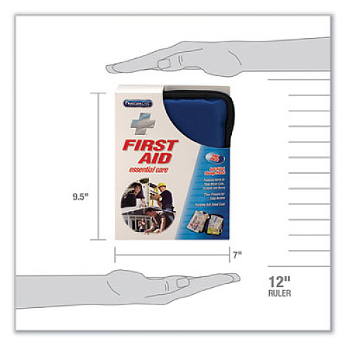 PhysiciansCare by First Aid Only Soft-Sided First Aid Kit for up to 25 People, 195 Pieces, Soft Fabric Case (90167)