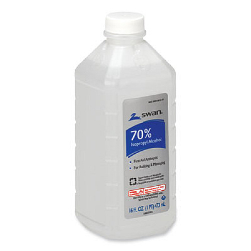 PhysiciansCare by First Aid Only First Aid Kit Rubbing Alcohol, Isopropyl Alcohol, 16 oz Bottle (M313)