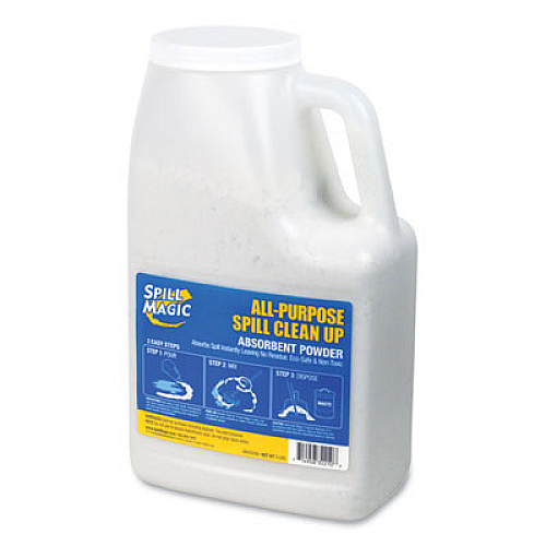 Spill Magic Sorbent, 4 qt, 3 lbs Bottle (SM202DB)