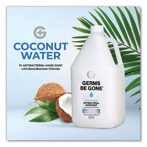 Germs Be Gone Antibacterial Hand Soap, Aloe, 1 gal Cap Bottle (80814EA)