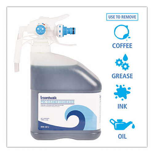 Boardwalk PDC Cleaner Degreaser, Unscented, 3 L Bottle (4812EA)