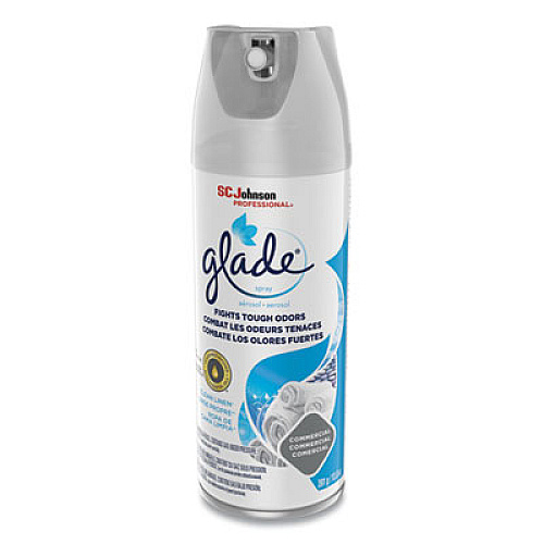 Glade Air Freshener, Clean Linen, 13.8 oz, 12/Carton (682277)
