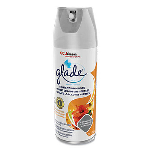 Glade Air Freshener, Hawaiian Breeze Scent, 13.8 oz Aerosol Spray, 12/Carton (682263)