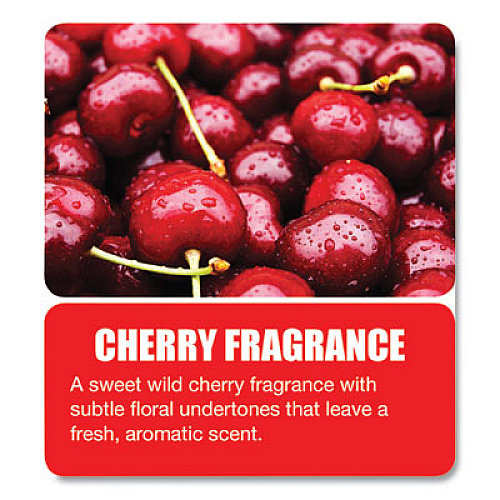 Big D Industries Para Urinal Screen, Lasts 30 Days, Cherry Scent, 3 oz, White, 12/Box (930)