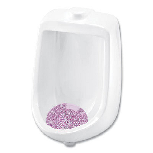 Big D Industries Diamond 3D Urinal Screen, Lavender Lace Scent, 0.13 oz, Lavender, 10/Box (629)