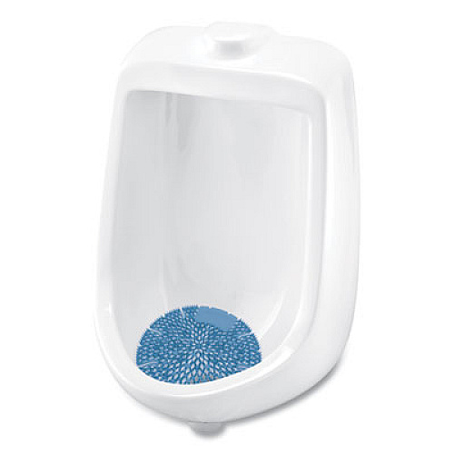 Big D Industries Diamond 3D Urinal Screen, Mountain Air Scent, Blue, 10/Pack, 6 Packs/Carton (623CT)