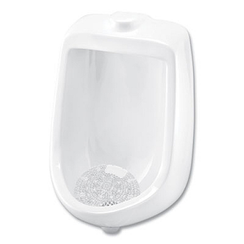 Big D Industries Diamond 3D Urinal Screen, Melon Mist Scent, Clear, 10/Pack, 6 Packs/Carton (621CT)