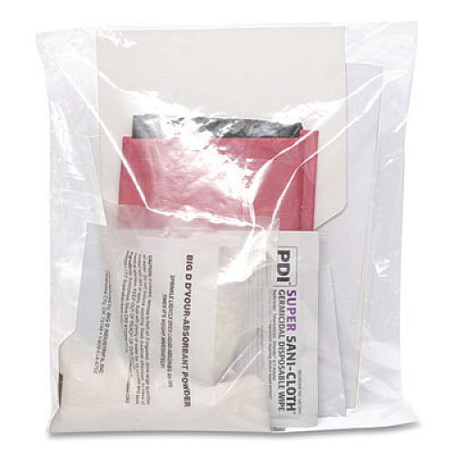 Big D Industries D'vour Clean-up Kit, Powder, All Inclusive Kit, 6/Carton (169)