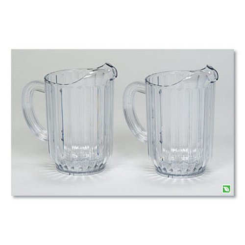 Rubbermaid Commercial Bouncer Plastic Pitcher, 32oz, Clear (3336CLE)