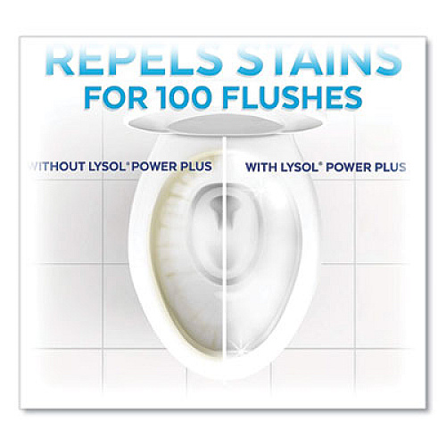 LYSOL Brand Power Plus Toilet Bowl Cleaner, Atlantic Fresh, 24 oz, 9/Carton (96307)