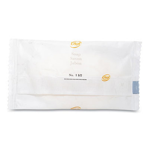 Dial Amenities Amenities Deodorant Soap, Pleasant Scent, # 1 1/2, 500/Carton (00194A)