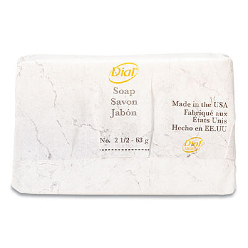 Dial Amenities Amenities Deodorant Soap, Pleasant Scent, # 2 1/2, 200/Carton (00197)