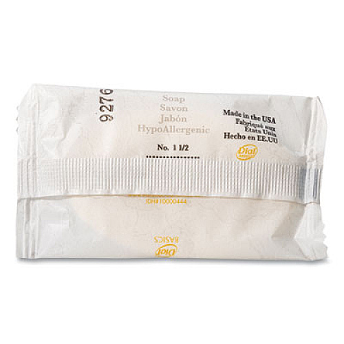 Dial Amenities Cleansing Soap, Pleasant Scent, # 1 1/2, 500/Carton (06010A)