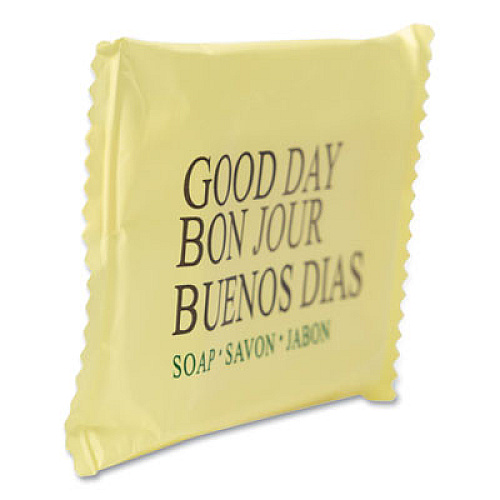 Good Day Amenity Bar Soap, Pleasant Scent, # 1 1/2, 500/Carton (390150A)