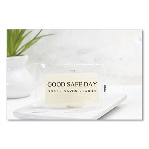 Good Day Amenity Bar Soap, Fresh, # 1 1/2 Individually Wrapped Bar, 500/Carton (800150)
