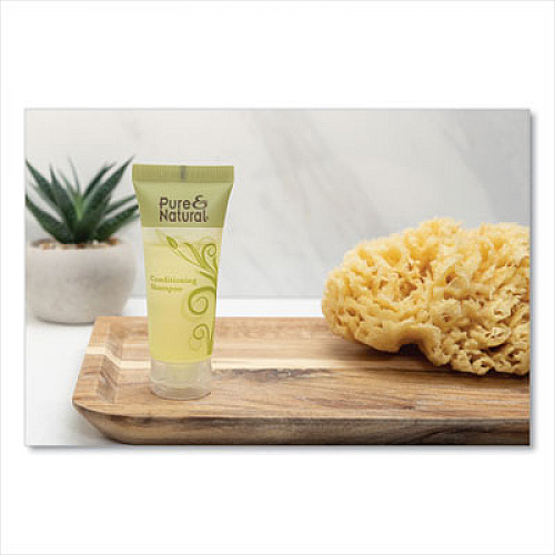 Pure & Natural Conditioning Shampoo, Fresh Scent, 0.75 oz, 288/Carton (750)