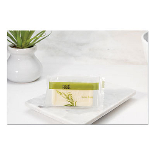 Pure & Natural Body and Facial Soap, Fresh Scent, # 3/4, 1,000/Carton (500075)