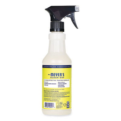 Mrs. Meyer's Multi Purpose Cleaner, Lemon Scent, 16 oz Spray Bottle, 6/Carton (373223)