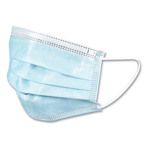 Coastwide Professional Disposable Surgical Face Mask, Blue, 50/Box (ASTM1)
