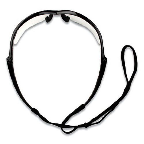 KleenGuard Nemesis Readers Safety Glasses, 3.0+ Diopter, Black Half Frame, Clear Dual Lens, 6/Box (28630)