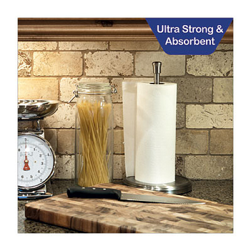 Windsoft Premium Kitchen Roll Towels, 2-Ply, 11 x 6, White, 110/Roll, 12 Rolls/Carton (12216)