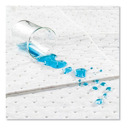HOSPECO TASKBrand Industrial Oil Only Sorbent Pad, 0.17 gal, 15 x 18, 100/Carton (OSMABCPW)