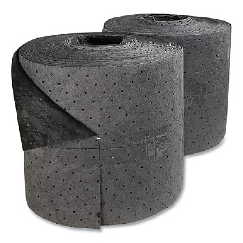 HOSPECO TASKBrand All Sorb Industrial Sorbent Roll, 24.5 gal, 15" x 150 ft, 2/Carton (ASINBR2)
