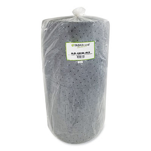 HOSPECO TASKBrand All Sorb Industrial Sorbent Roll, 24.5 gal, 15" x 150 ft, 2/Carton (ASINBR2)