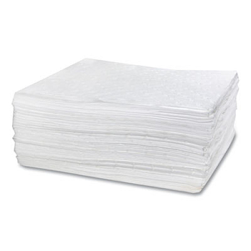 HOSPECO TASKBrand Industrial Oil Only Sorbent Pad, 0.17 gal, 15 x 18, 100/Carton (OSMABCPW)