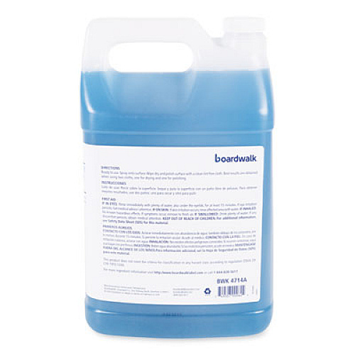 Boardwalk Industrial Strength Glass Cleaner with Ammonia, 1 gal Bottle, 4/Carton (4714A)