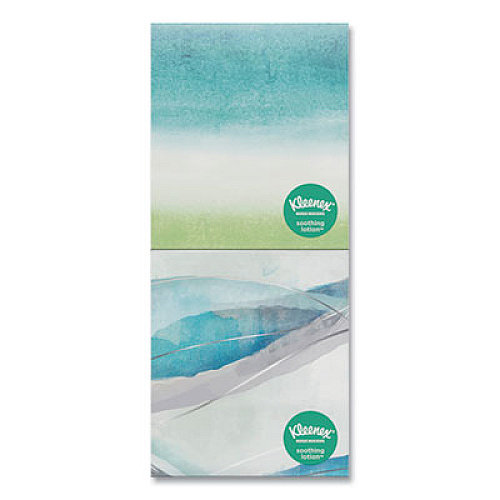 Kleenex Lotion Facial Tissue, 2-Ply, White, 65 Sheets/Box, 4 Boxes/Pack, 8 Packs/Carton (50174CT)