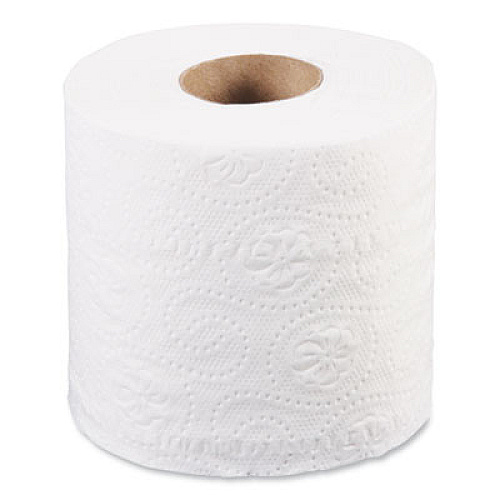 Windsoft Bath Tissue, Individually Wrapped Rolls, Septic Safe, 2-Ply, White, 400 Sheets/Roll, 24 Rolls/Carton (2400)